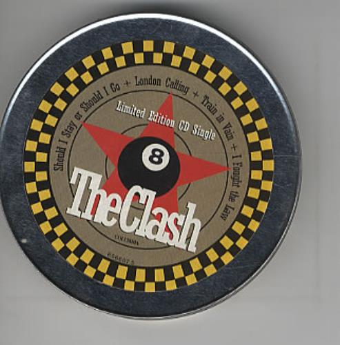 The Clash Should I Stay Or Should I Go - Tin UK CD single (CD5 / 5